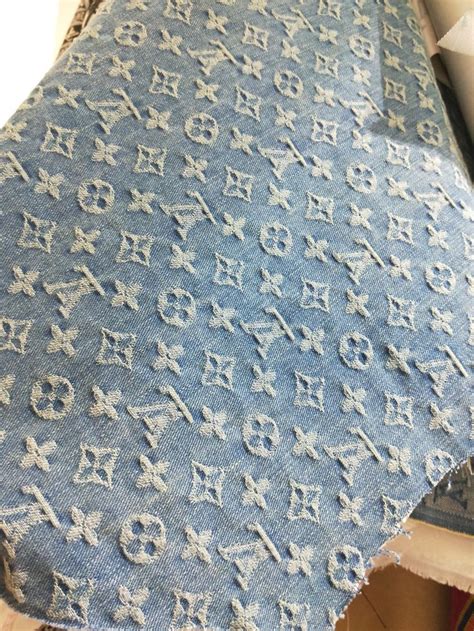 louis vuitton upholstery|louis vuitton denim fabric.